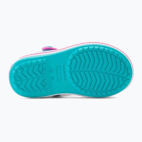 Босоніжки дитячі Crocs Crockband Kids Sandalo digital aqua