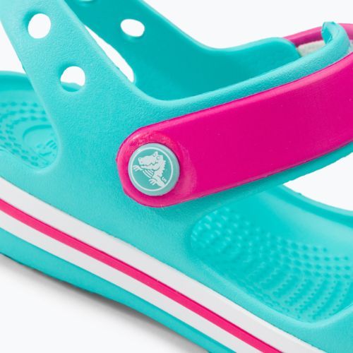 Босоніжки дитячі Crocs Crockband Kids Sandalo pool/candy pink