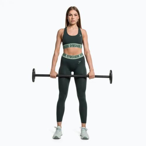 Бюстгальтер спортивний Gymshark Fit Sports green