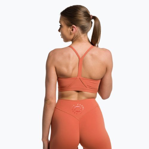 Бюстгальтер спортивний Gymshark KK Twins Sports earth orange