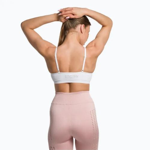 Бюстгальтер спортивний Gymshark Seamless Bralette High Neck white