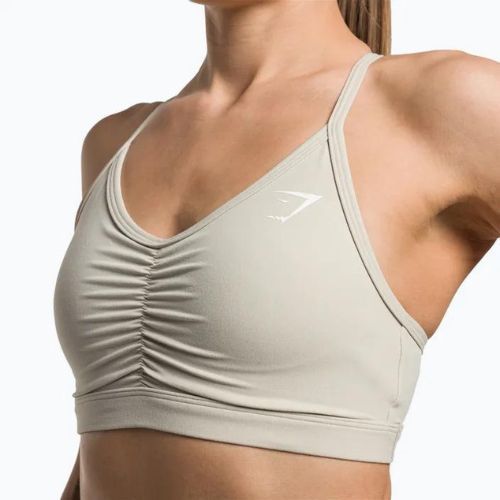 Бюстгальтер спортивний Gymshark Ruched Training Sports grey