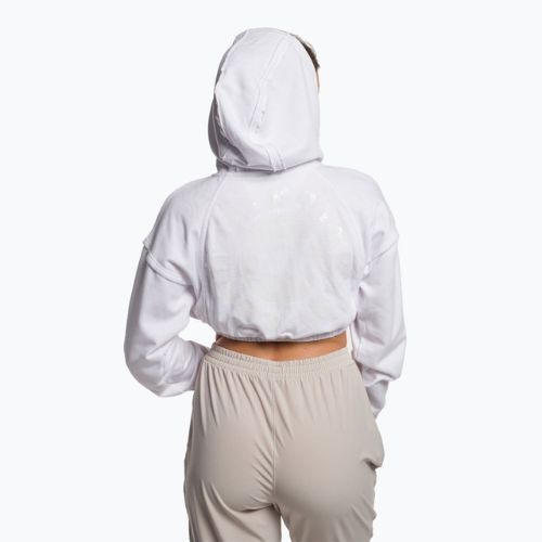 Кофта тренувальна жіноча Gymshark KK Twins Zip Up Crop white