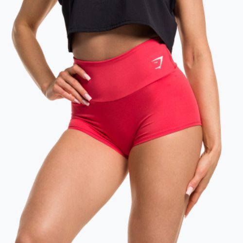 Шорти для тренувань жіночі Gymshark Training Quad raspberry red