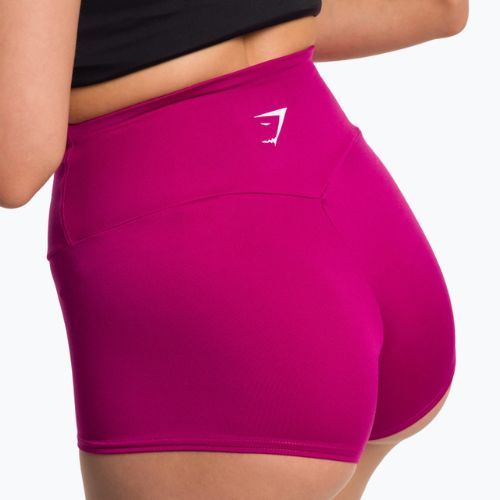Шорти для тренувань жіночі Gymshark Training Short Shorts berry pink