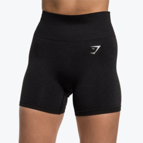 Шорти для тренувань жіночі Gymshark Vital Seamless black marl