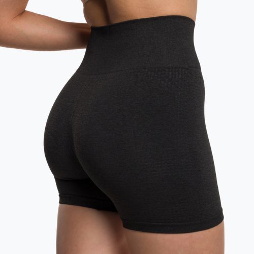 Шорти для тренувань жіночі Gymshark Vital Seamless black marl