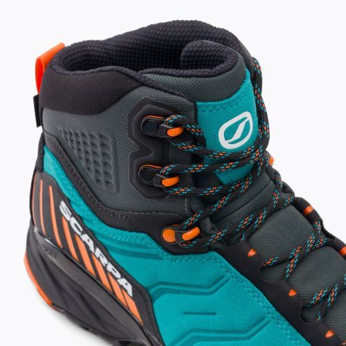 Взуття трекінгове чоловіче SCARPA Rush TRK GTX pagoda/blue mango