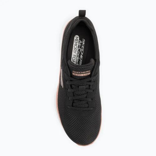 Кросівки тренувальні жіночі SKECHERS Flex Appeal 4.0 Brilliant View black/rose gold
