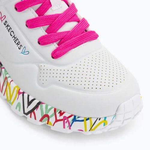 Кросівки дитячі SKECHERS Uno Lite Lovely Luv white/multi