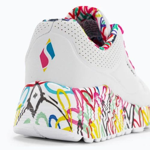 Кросівки дитячі SKECHERS Uno Lite Lovely Luv white/multi