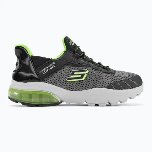 Дитячі кросівки SKECHERS Slip-ins Razor Air Hyper-Brisk вугільно-чорні