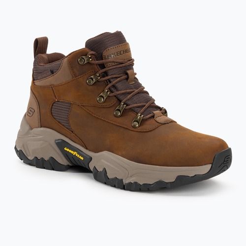 Взуття трекінгове чоловіче SKECHERS Terraform Renfrom dark brown