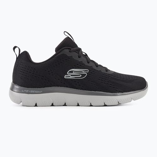 Кросівки тренувальні чоловічі SKECHERS Summits Torre black/charcoal