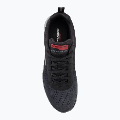 Кросівки тренувальні чоловічі SKECHERS Track Ripkent black/charcoal