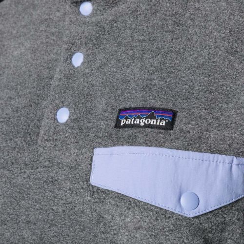 Кофта флісова жіноча Patagonia LW Synch Snap-T P/O nickel w/pale periwinkle