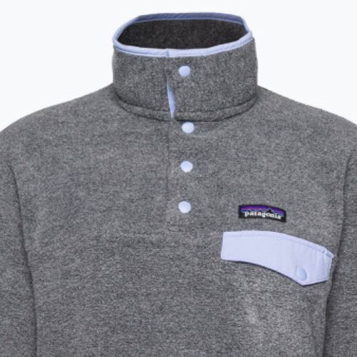 Кофта флісова жіноча Patagonia LW Synch Snap-T P/O nickel w/pale periwinkle