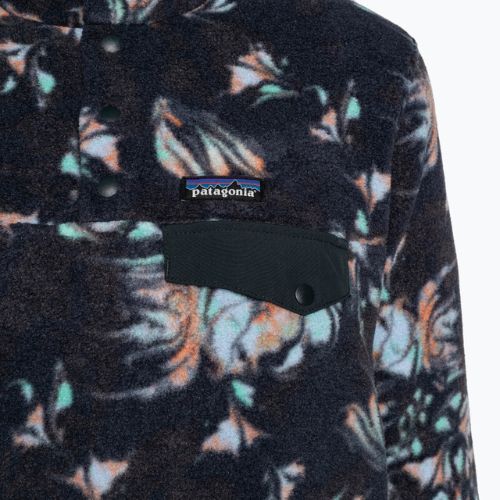 Кофта флісова жіноча Patagonia LW Synch Snap-T P/O swirl floral/pitch blue