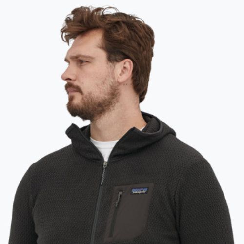 Кофта флісова чоловіча Patagonia R1 Air Full-Zip black