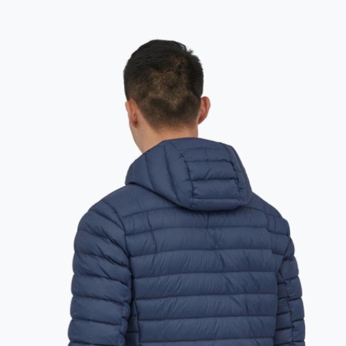 Пуховик чоловічий Patagonia Down Sweater Hoody new navy