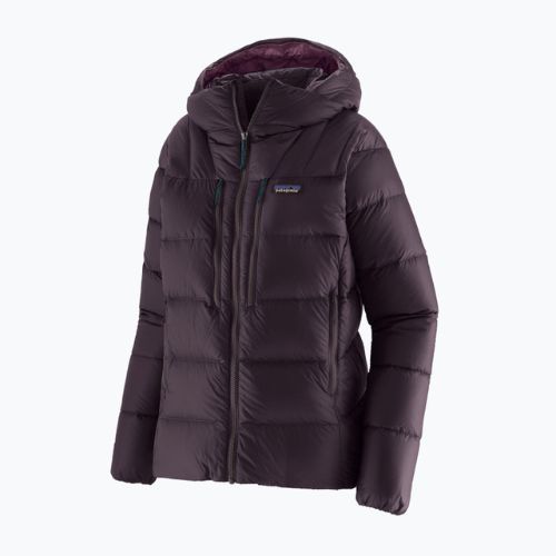 Пуховик жіночий Patagonia Fitz Roy Down Hoody obsidian plum