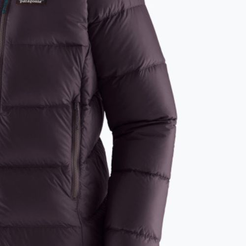 Пуховик жіночий Patagonia Fitz Roy Down Hoody obsidian plum