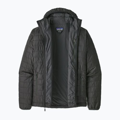 Куртка утеплена чоловіча Patagonia Nano Puff Hoody forge grey