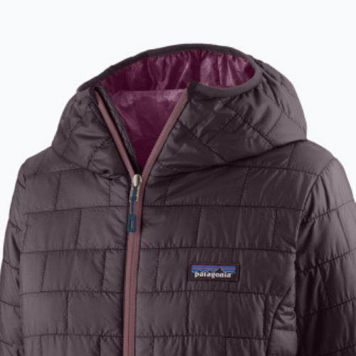 Куртка утеплена жіноча Patagonia Nano Puff Hoody obsidian plum