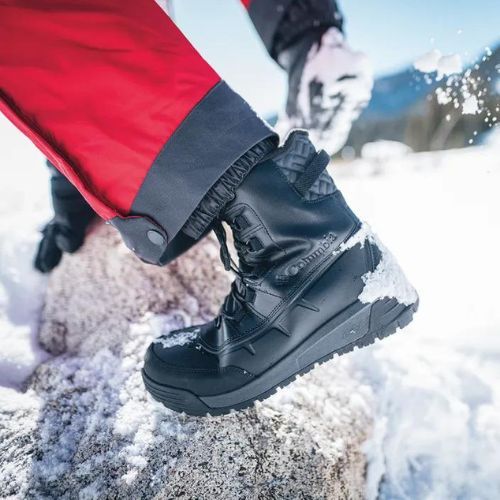 Черевики зимові чоловічі Columbia Bugaboot Celsius black/shark