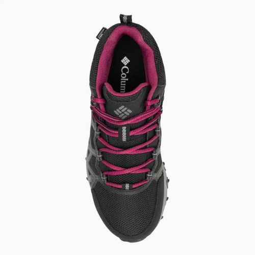 Взуття трекінгове жіноче Columbia Peakfreak II Mid Outdry black/ti grey steel