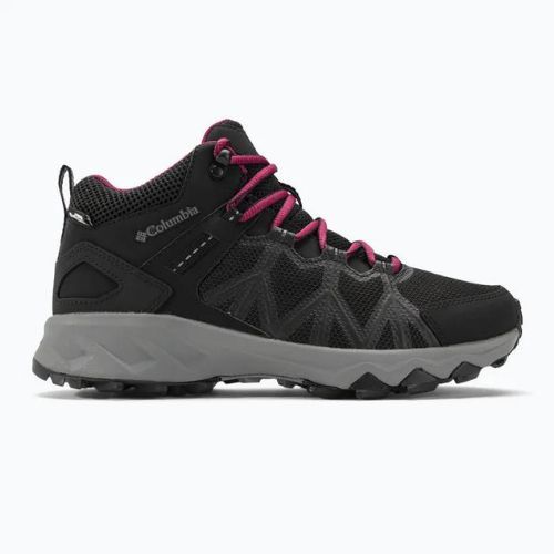 Взуття трекінгове жіноче Columbia Peakfreak II Mid Outdry black/ti grey steel