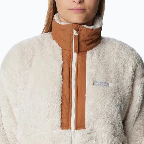 Жіночий трекінговий світшот Columbia Boundless Discovery Sherpa крейдяного/кармельного кольору