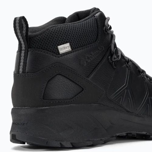 Взуття туристичне чоловіче Columbia Peakfreak II Mid Outdry Leather black/graphite