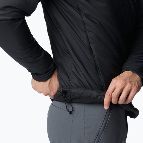 Чоловічий утеплений пуховик Columbia Silver Leaf Stretch утеплений чорний