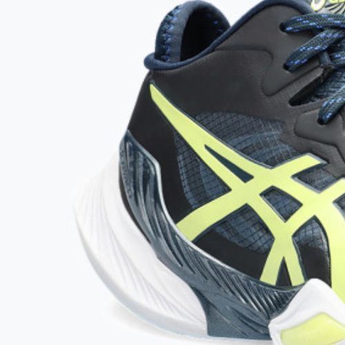 Кросівки волейбольні чоловічі ASICS Metarise french blue / glow yellow