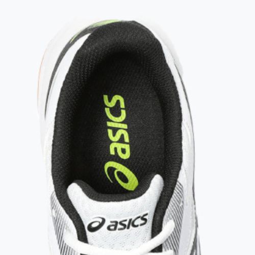Кросівки для сквошу чоловічі ASICS Upcourt 5 white / safety yellow