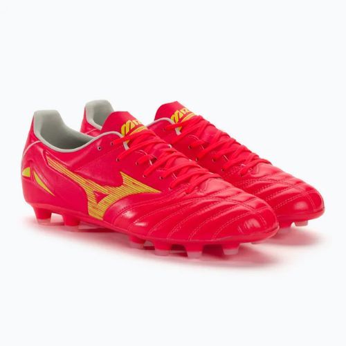 Чоловічі футбольні бутси Mizuno Morelia Neo IV Pro MD flery coral2/ bolt2/ flery coral2