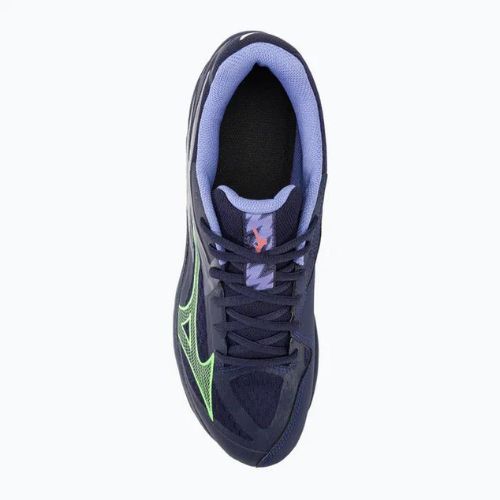 Кросівки баскетбольні чоловічі Mizuno Thunder Blade Z evening blue/tech green/ olite