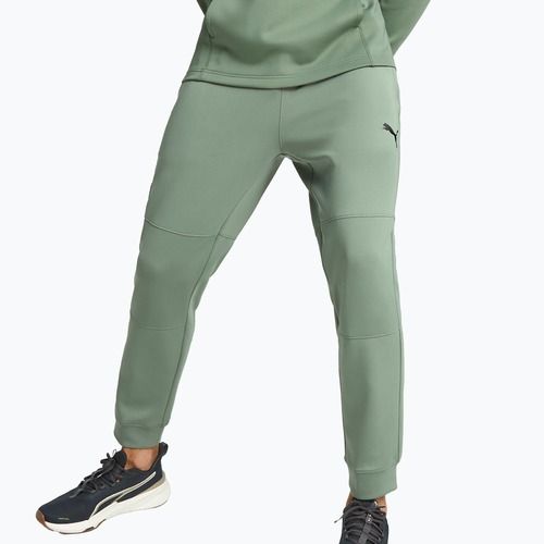 Штани тренувальні чоловічі PUMA Fit Double Knit Jogger eucalyptus