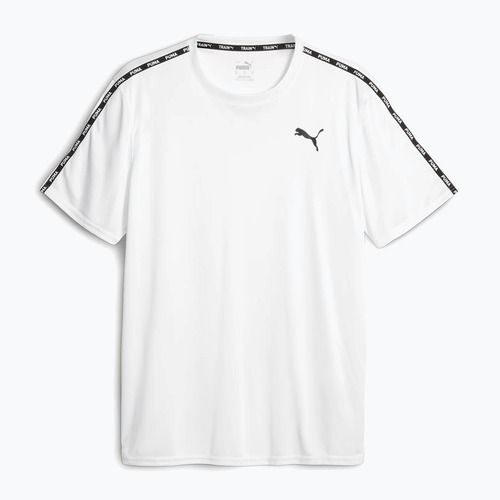 Футболка тренувальна чоловіча PUMA Essentials Taped puma white