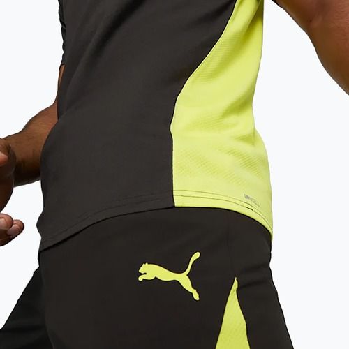 Футболка тренувальна чоловіча PUMA Fit Triblend Ultrabreathe puma black/yellow burst
