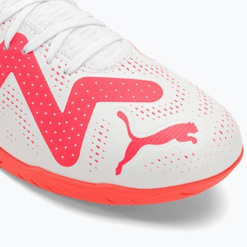 Футбольні бутси чоловічі PUMA Future Play It puma white/fire orchid