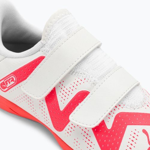 Футбольні бутси дитячі PUMA Future Play It V Jr puma white/fire orchid