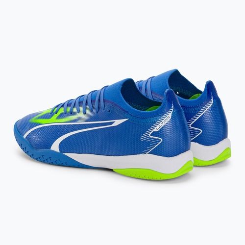 Футбольні бутси чоловічі PUMA Ultra Match It ultra blue/puma white/pro green