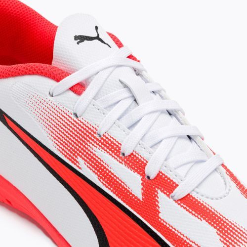 Футбольні бутси дитячі PUMA Ultra Play It Jr puma white/puma black/fire orchid
