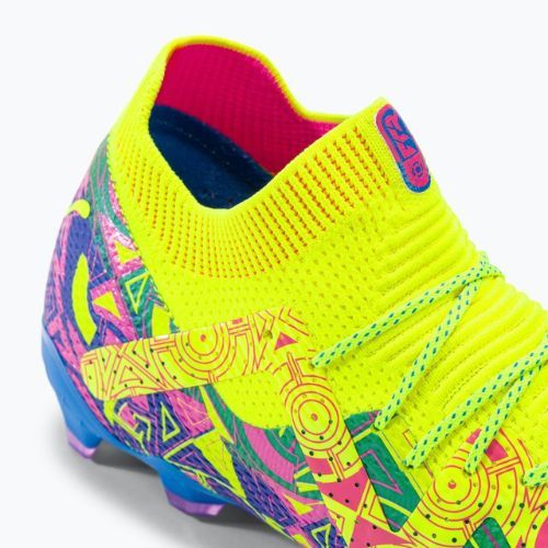Футбольні бутси чоловічі PUMA Future Ultimate Energy Fg/Ag ultra blue/yellow alert/luminous pink