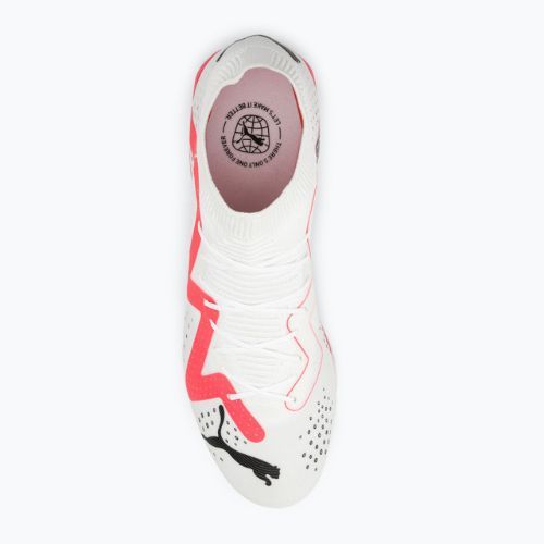 Футбольні бутси чоловічі PUMA Future Match Tt puma white/puma black/fire orchid