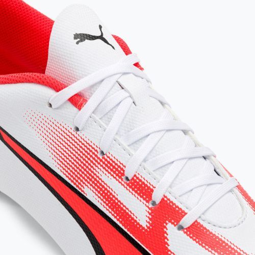 Футбольні бутси чоловічі PUMA Ultra Play Fg/Ag puma white/puma black/fire orchid