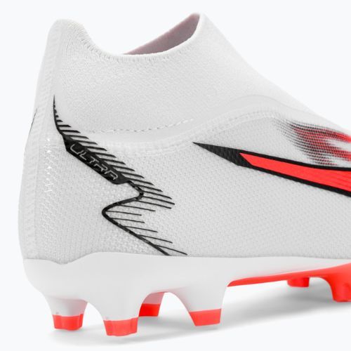 Футбольні бутси чоловічі PUMA Ultra Match+ Ll Fg/Ag puma white/puma black/fire orchid