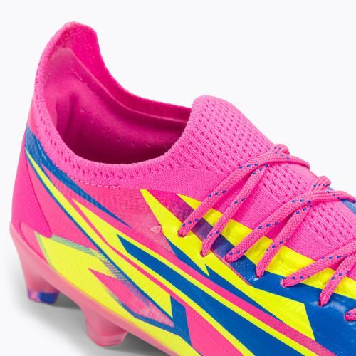 Футбольні бутси чоловічі PUMA Ultra Ultimate Energy Fg/Ag luminous pink/ultra blue/yellow alert